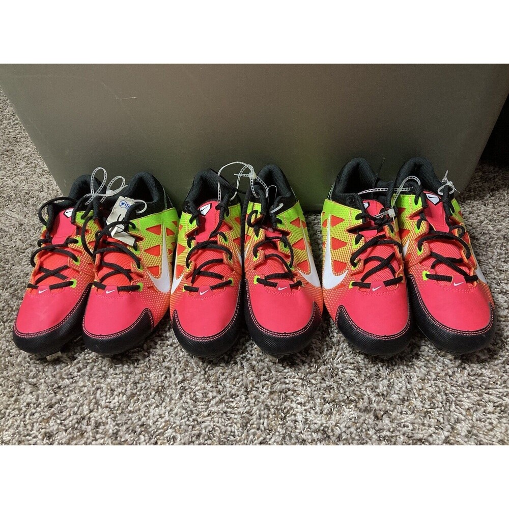 Women's NIKE HyperDiamond Strike Pro Metal Softball Cleat Lot - Sz 7